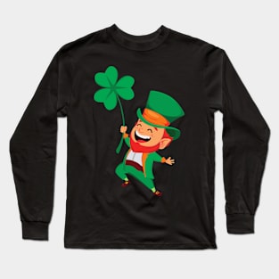 Lucky Leprechaun Long Sleeve T-Shirt